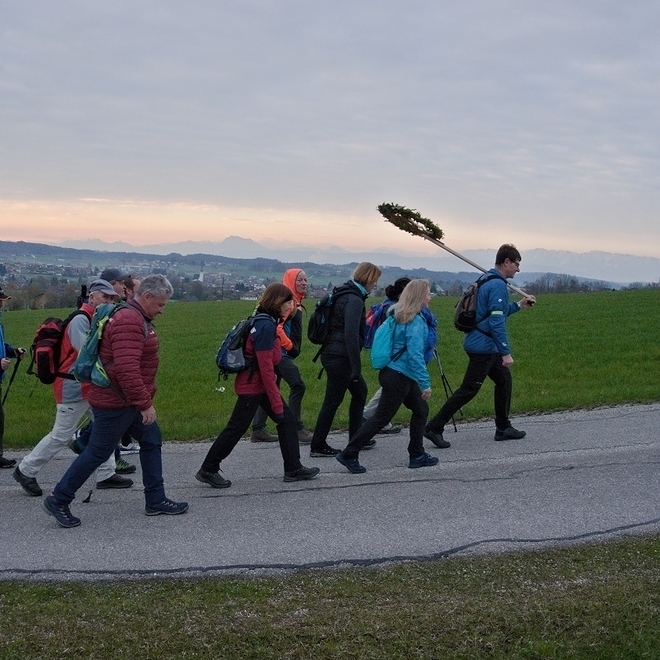 1. Pfarr-Fußwallfahrt nach Altötting