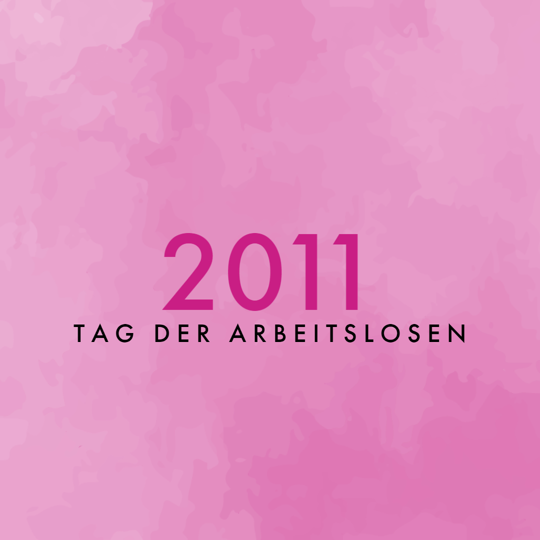 Tag der Arbeitslosen 2011