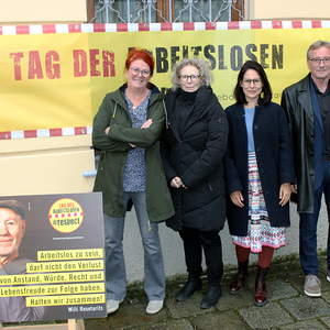Gruppenfoto mit LR Julia Bammer