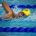 Schwimmerin beim Wettkampf / © tpsdave/pixabay.com/CC0 1.0 Schwimmerin beim Wettkampf