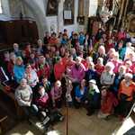 Start in der Kirche in St. Johann am Wimberg