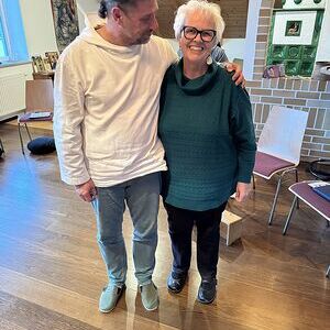 Bruder Thomas mit Susanne Gross