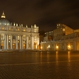 Petersplatz bei Nacht / © Websi / www.pixabay.com CC0 1.0 Petersplatz bei Nacht