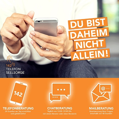 Sujet 'Du bist daheim nicht allein'