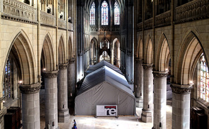 Umbauarbeiten im Linzer Mariendom