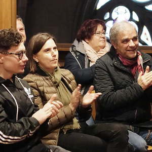 Teilnehmerinnen und Teilnehmer des ORGEL.SEMINARs „Rudigierorgel hautnah!“